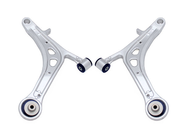 SuperPro Front Lower Control Arm Set with Caster Adjustment - 11+ Subaru Impreza GJ / 15+ Subaru Levorg