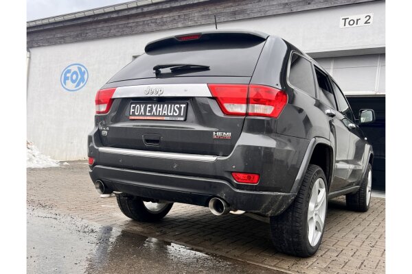 FOX Endschalldämpfer 1x100 Typ 25 - 10-13 Jeep Grand Cherokee WKI 5.7L