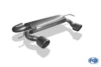 FOX Final Silencer - 1x100 Typ 16 right/left - Audi TT 8N...