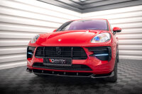 Maxton Design Front extension V.1 gloss black - Porsche Macan MK1 Facelift