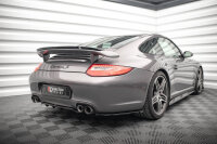 Maxton Design Middle diffuser rear extension DTM Look gloss black - Porsche 911 Carrera / Carrera GTS 997 Facelift