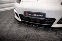 Maxton Design Frontansatz V.1 schwarz Hochglanz - Porsche Panamera Turbo Sport Design Package 970