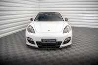 Maxton Design Front extension V.2 gloss black - Porsche Panamera Turbo Sport Design Package 970