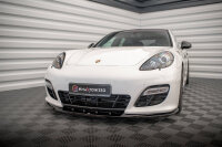 Maxton Design Front extension V.2 gloss black - Porsche Panamera Turbo Sport Design Package 970