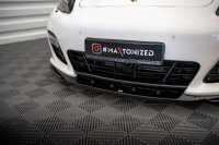 Maxton Design Frontansatz V.2 schwarz Hochglanz - Porsche Panamera Turbo Sport Design Package 970