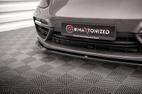 Maxton Design Frontansatz V.2 schwarz Hochglanz - Porsche Panamera E-Hybrid 971