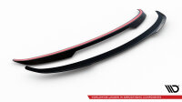 Maxton Design Attachment Rear Spoiler Cap gloss black - Porsche 911 Turbo S 992