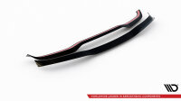 Maxton Design Attachment Rear Spoiler Cap gloss black - Porsche Cayenne MK2