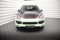 Maxton Design Front extension gloss black - Porsche...