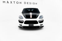 Maxton Design Front extension gloss black - Porsche...