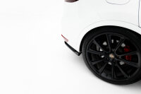 Maxton Design Heckansatz Flaps Diffusor schwarz Hochglanz - Porsche Cayenne MK2
