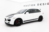 Maxton Design Seitenschweller Ansatz schwarz Hochglanz - Porsche Cayenne MK2