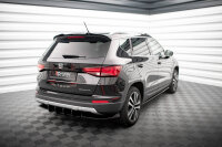 Maxton Design Attachment Rear Spoiler Cap gloss black - Seat Ateca MK1