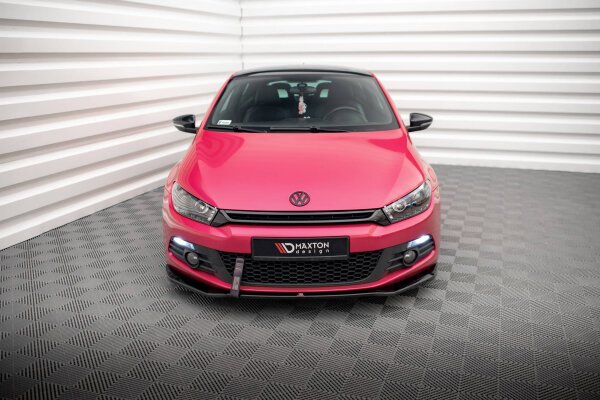 Maxton Design Frontansatz V.2 schwarz Hochglanz - VW Scirocco MK3