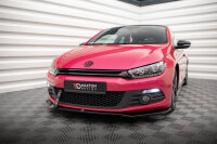 Maxton Design Front extension V.2 gloss black - VW Scirocco MK3