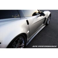 APR Performance Seitenschweller - 06+ Chevrolet Corvette C6 Z06 + Grand Sport