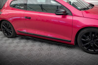 Maxton Design Side skirts extension gloss black - VW...