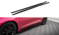 Maxton Design Side skirts extension gloss black - VW...