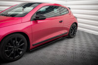 Maxton Design Side skirts extension gloss black - VW Scirocco MK3