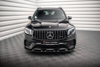Maxton Design Front extension V.1 gloss black - Mercedes...