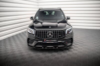Maxton Design Front extension V.2 gloss black - Mercedes...