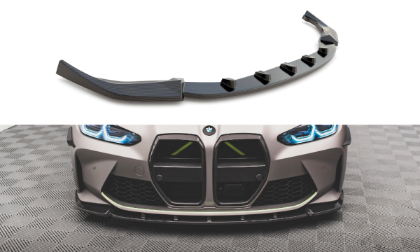 Maxton Design Carbon Fiber Front extension V.1 - 21+ BMW M3 G80/G81 / M4 G82