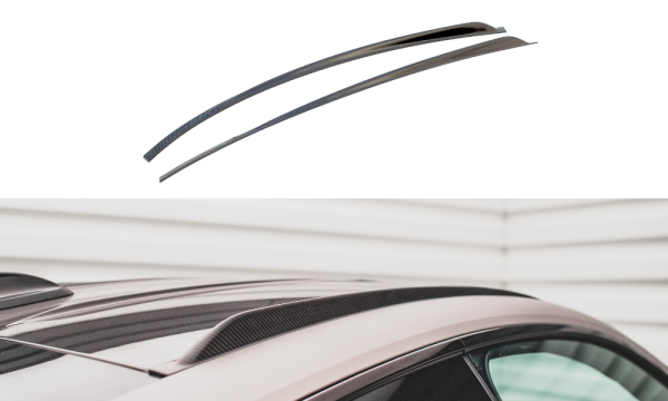 Maxton Design Carbon Fiber Roof Rail Spoiler - 21+ BMW M4 G82