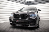 Maxton Design Front extension V.1 gloss black - BMW X6 M F96