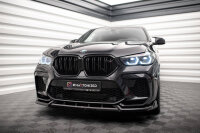 Maxton Design Front extension V.2 gloss black - BMW X6 M F96