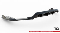 Maxton Design Middle diffuser rear extension DTM Look gloss black - BMW X6 M F96