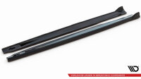 Maxton Design Side skirts extension gloss black - BMW X6 M F96 / X6 M-Package G06