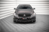 Maxton Design Front extension V.1 gloss black - Mercedes...