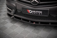 Maxton Design Frontansatz V.1 schwarz Hochglanz - Mercedes C Coupe AMG-Line C204