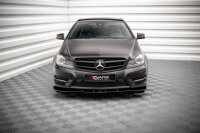 Maxton Design Front extension V.2 gloss black - Mercedes...