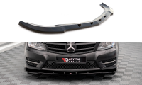 Maxton Design Front extension V.2 gloss black - Mercedes...