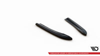 Maxton Design Heckansatz Flaps Diffusor schwarz Hochglanz - Mercedes C Coupe AMG-Line C204