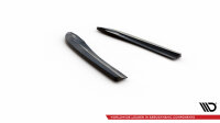 Maxton Design Heckansatz Flaps Diffusor schwarz Hochglanz - Mercedes C Coupe AMG-Line C204