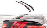 Maxton Design Aufsatz Heckspoiler Abrisskante schwarz Hochglanz - Audi S8 D4