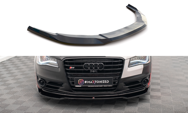 Maxton Design Frontansatz V.1 schwarz Hochglanz - Audi S8 D4