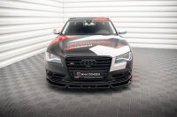 Maxton Design Front extension V.2 gloss black - Audi S8 D4