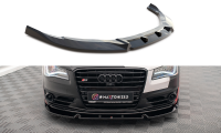 Maxton Design Front extension V.2 gloss black - Audi S8 D4