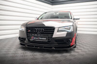 Maxton Design Front extension V.2 gloss black - Audi S8 D4