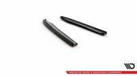 Maxton Design Heckansatz Flaps Diffusor schwarz Hochglanz - Audi S8 D4