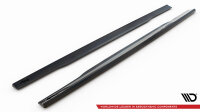 Maxton Design Side skirts extension V.1 gloss black - Audi S8 D4