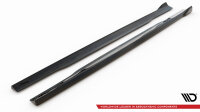 Maxton Design Seitenschweller Ansatz V.2 schwarz Hochglanz - Audi S8 D4