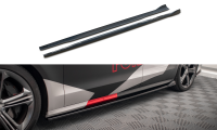 Maxton Design Side skirts extension V.2 gloss black -...