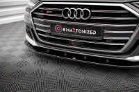 Maxton Design Front extension V.2 gloss black - Audi S8 D5