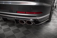 Maxton Design Rear extension Flaps Diffusor V.2 gloss black - Audi S8 D5