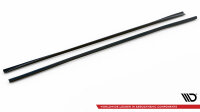 Maxton Design Side skirts extension gloss black - Audi S8 D5