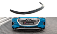 Maxton Design Front extension V.1 gloss black - Audi e-tron